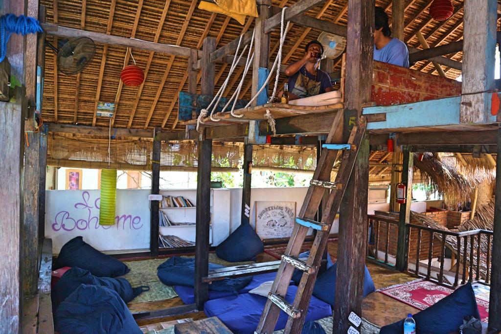 Albergue Gili La Boheme Gili Trawangan Exterior foto